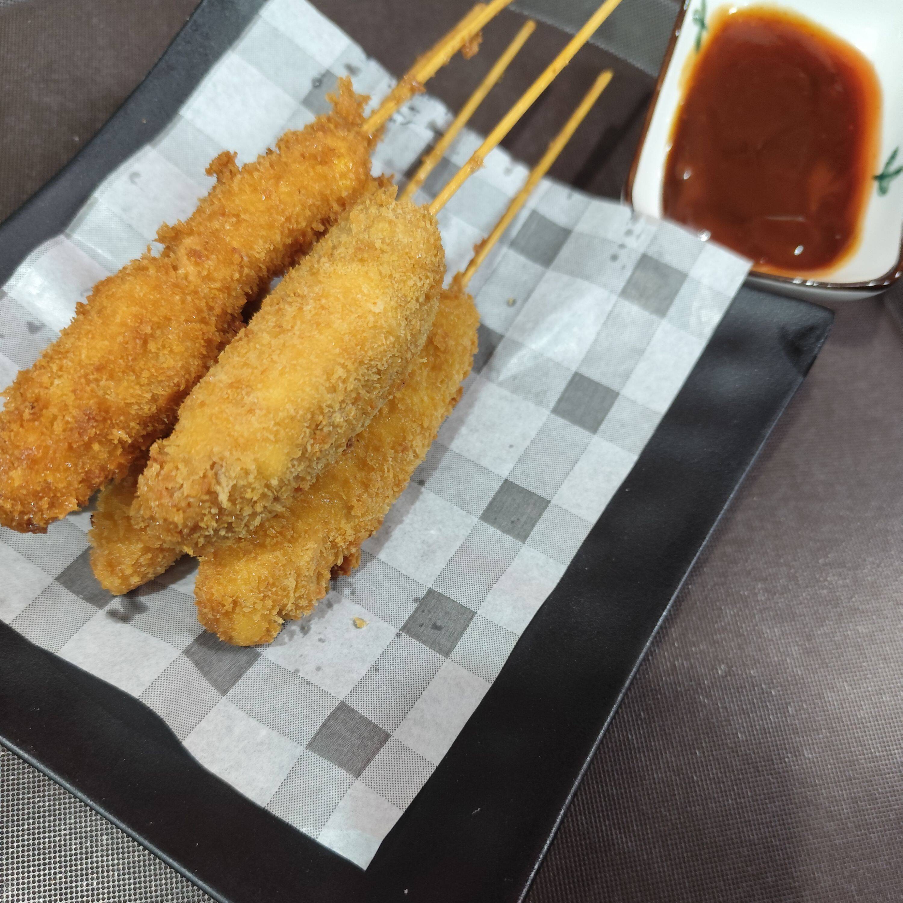 Kushiage camaron