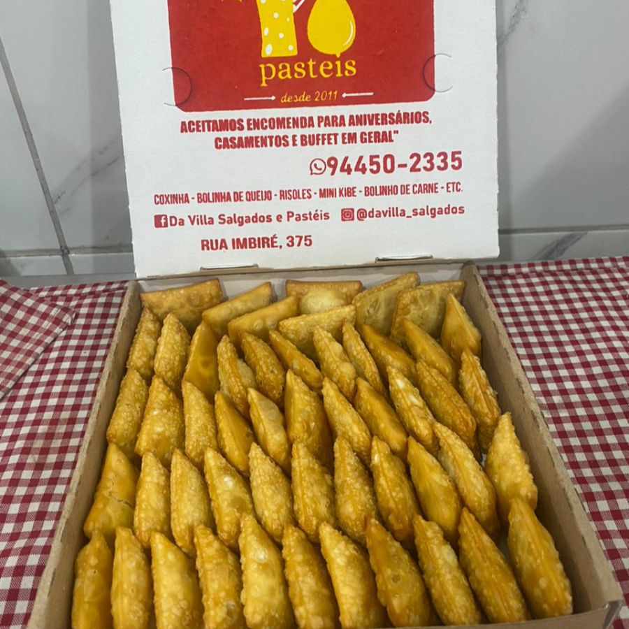 kit de 50 minis pasteis variados