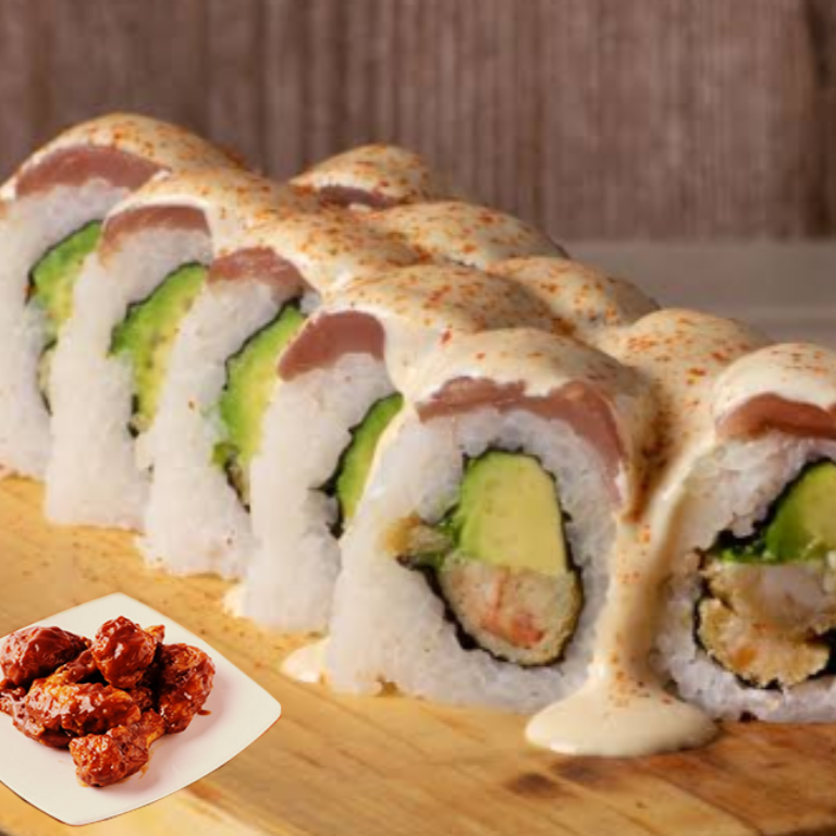 Combo 1 : 10 Makis a elección + 4 Alitas