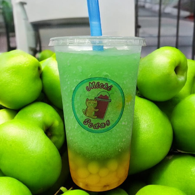 Bubble Tea Manzana Verde