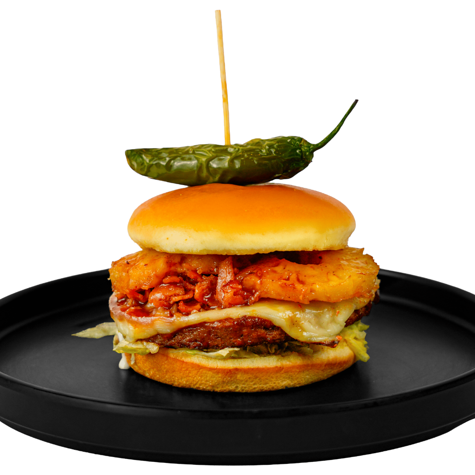 Hamburguesa Piña Asada