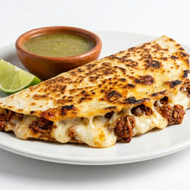 QUESADILLA CON CHORIZO