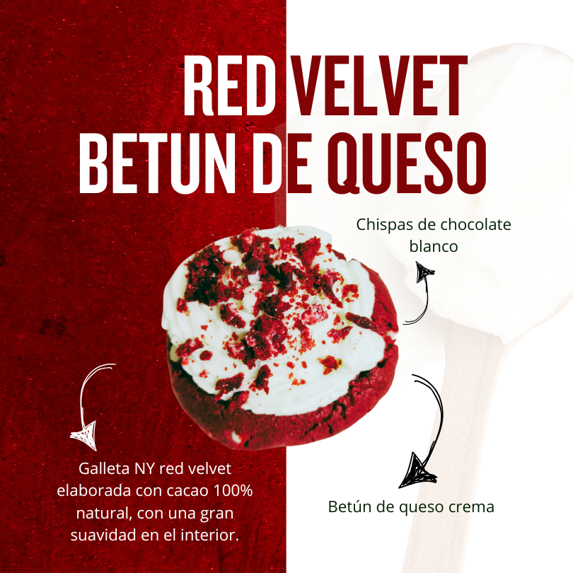 Red velvet Queso crema