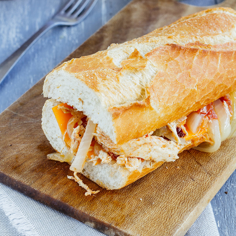 Baguette Pollo BBQ