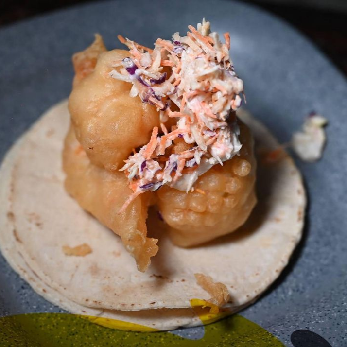 Taco de Camarón Capeado