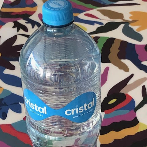 Botella de Agua Cristal
