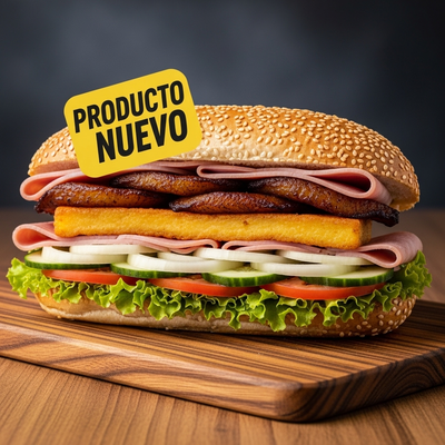 Sánduche Fried cheese 21 cm