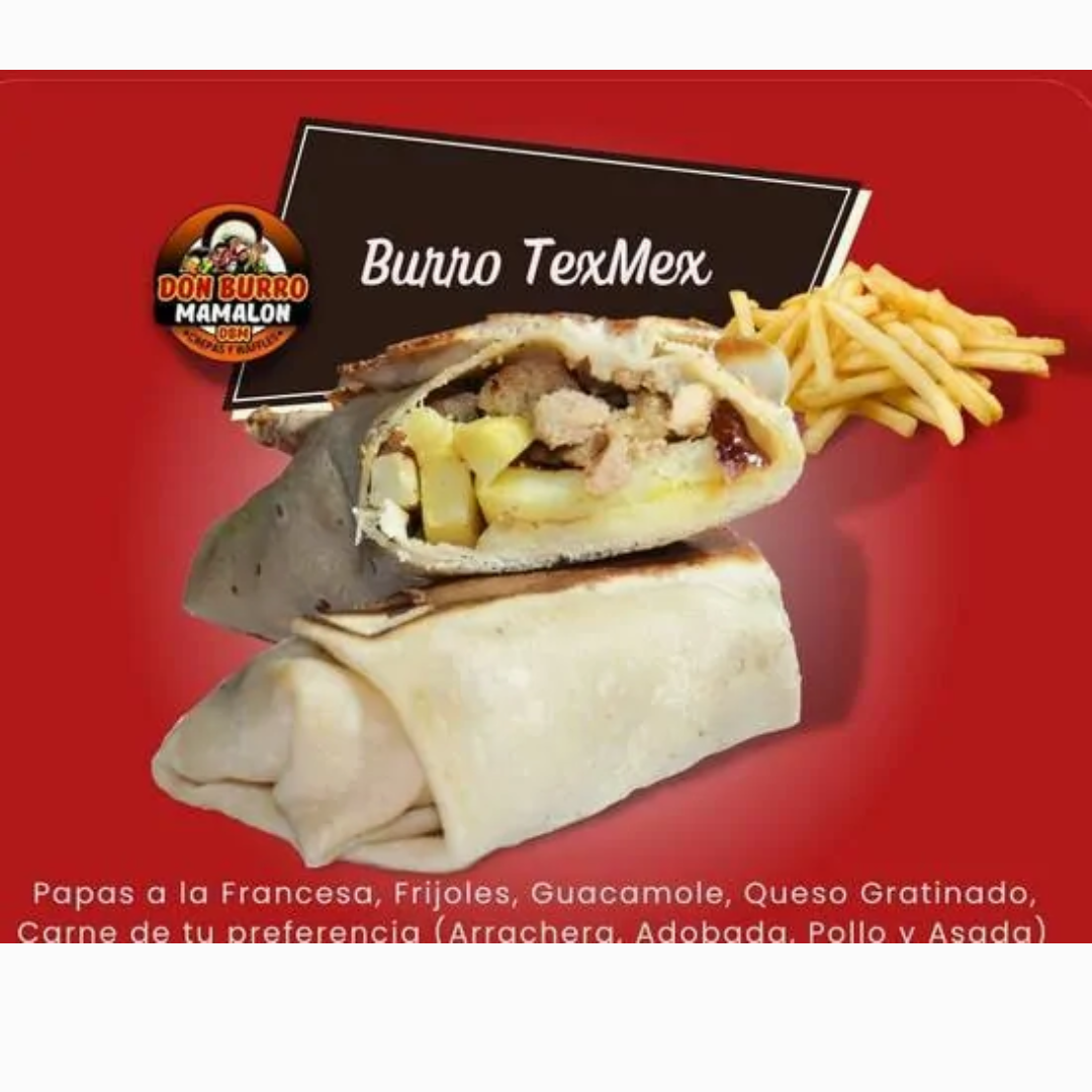 Burro Texmex Mediano