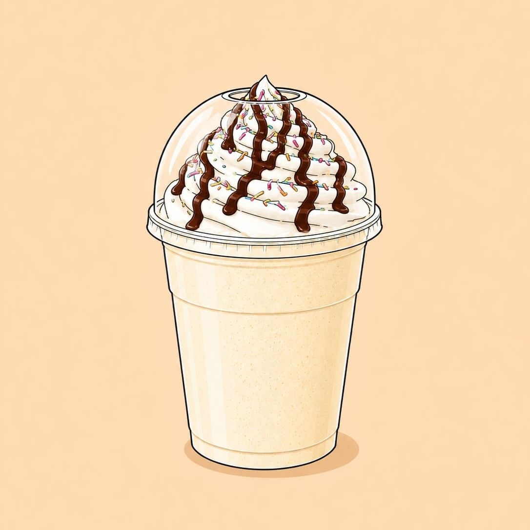Malteada de Vainilla