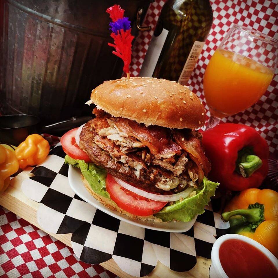 Arrachera burger