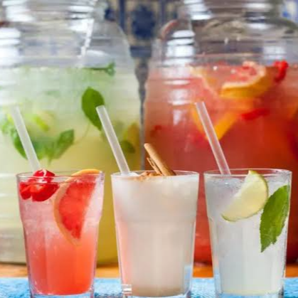 Agua fresca de sabor