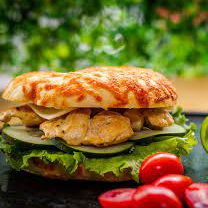 Bagel de Pollo