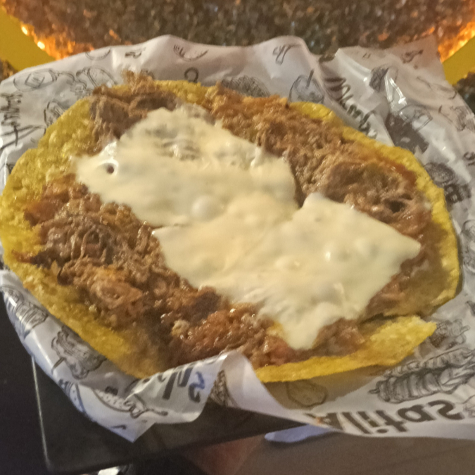 Tostada Ropa Vieja
