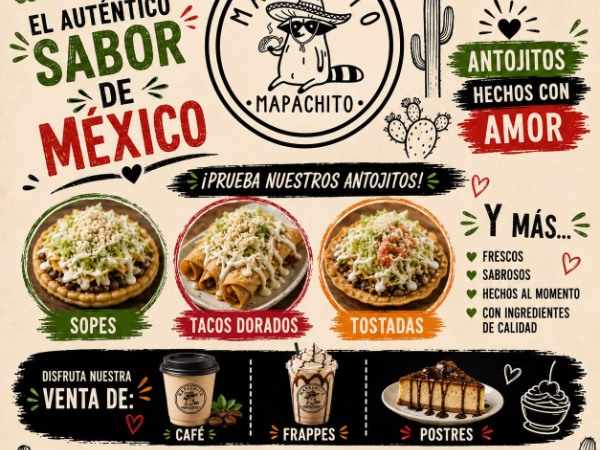 "Mapachito Mapachito" Antojitos Mexicanos