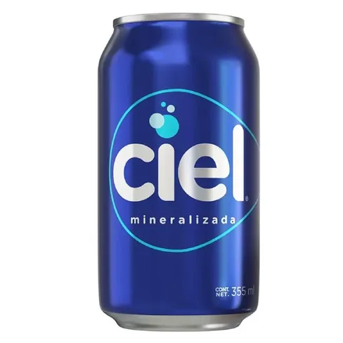 Agua Mineral CRISTAL Lata 355 ML