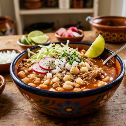 Pozole Chico Medio Litro