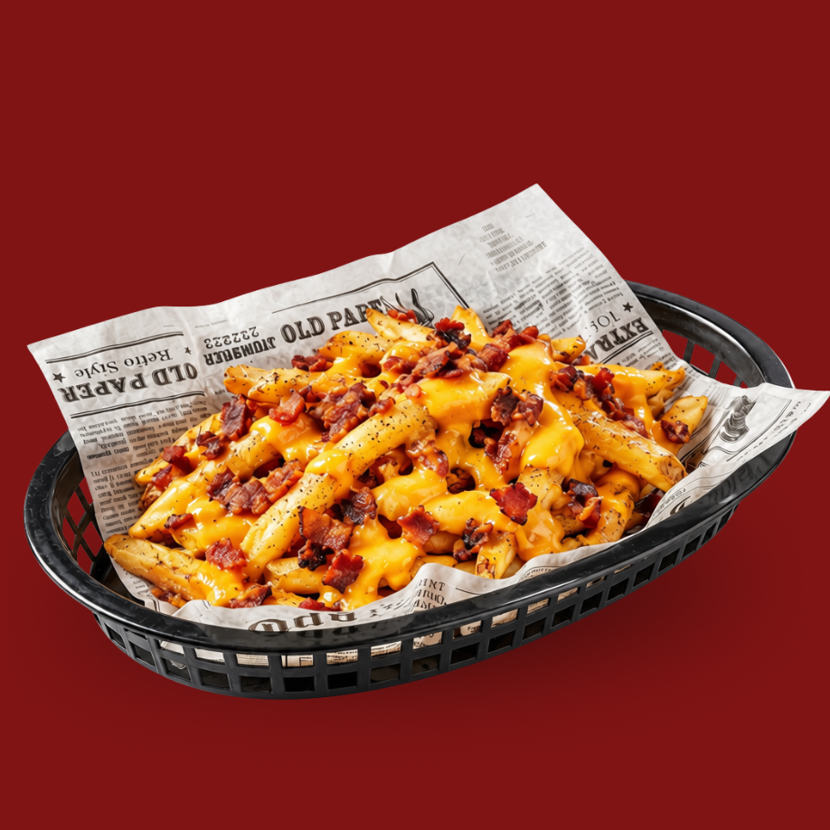 Crispy cheddar and bacon