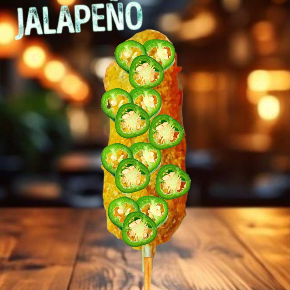 Banderilla Chile Jalapeño solo Salchicha