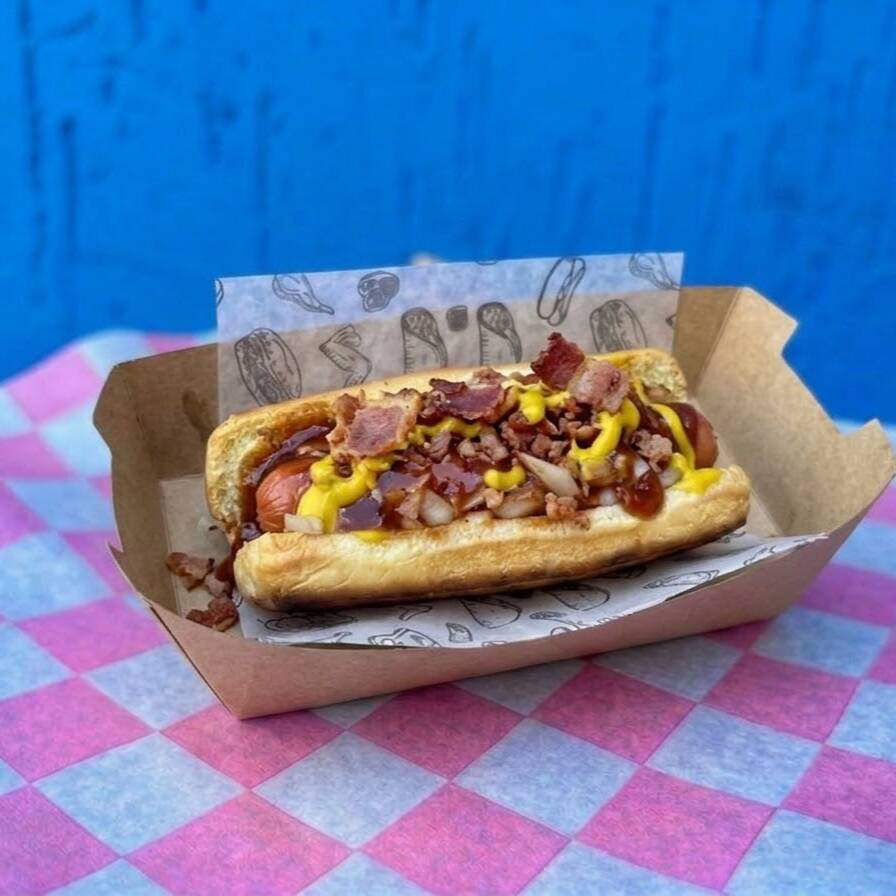 HOT DOG TOCINO BBQ