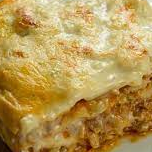 Lasagna de Pollo y Queso