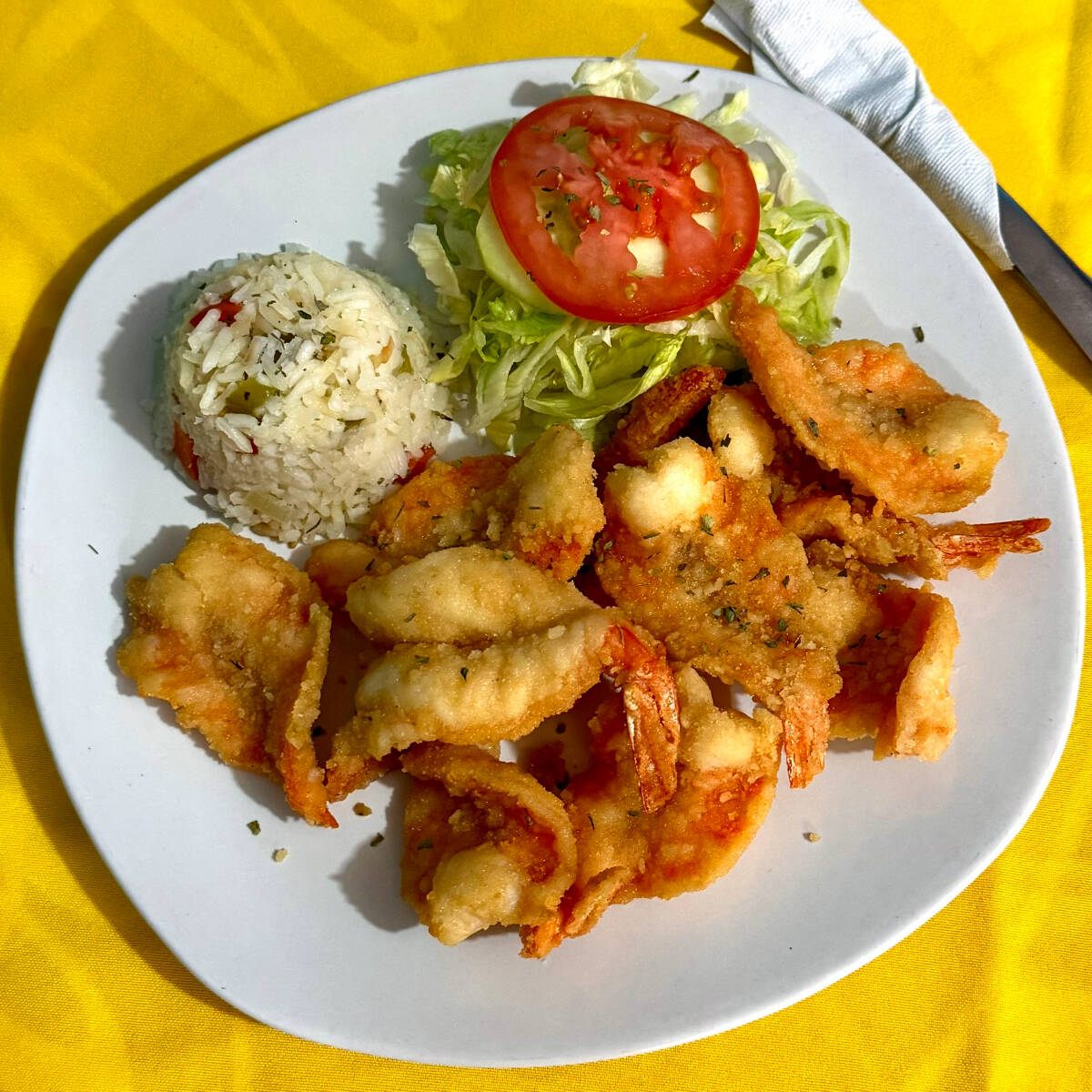Camarones Empanizados