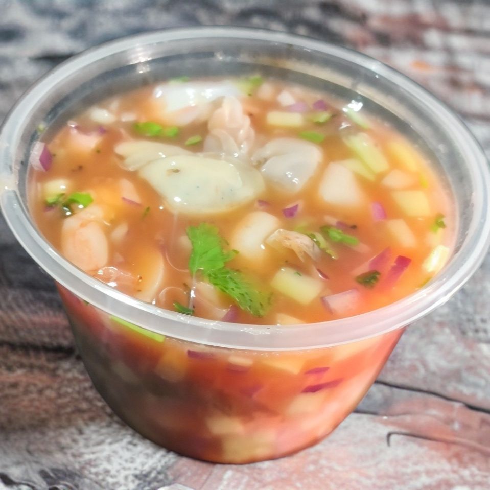Medio litro de ceviche de Pescado