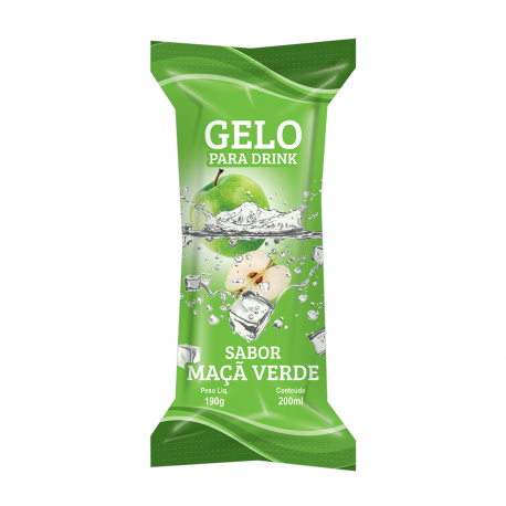 Gelo de Maçã Verde