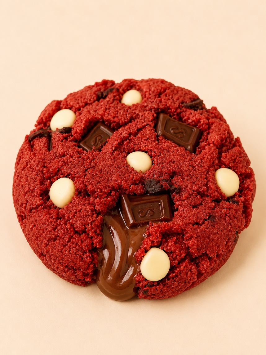 Galleta Red Velvet Saludable