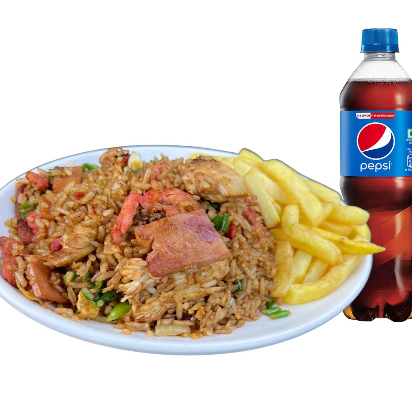CP7 Personal #7 (Cantones + Papas Fritas + Bebida)