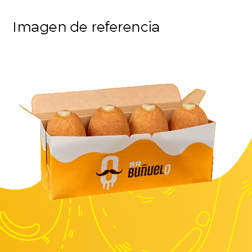 Caja X 4 Buñuelos Queso