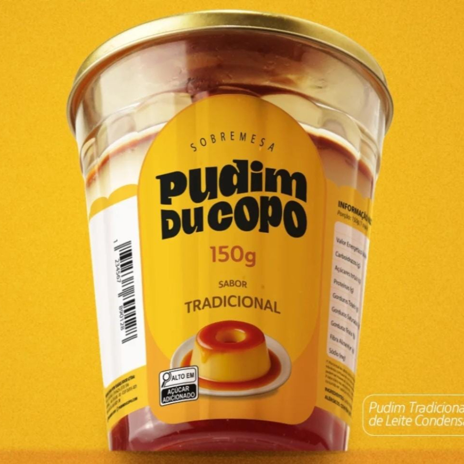 150g - A Sobremesa mais tradicional do Brasil esta deixando nosso cardápio mais adocicado, vai num copo americano com 150g.