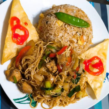 Combinado de Pollo + Wantan Frito