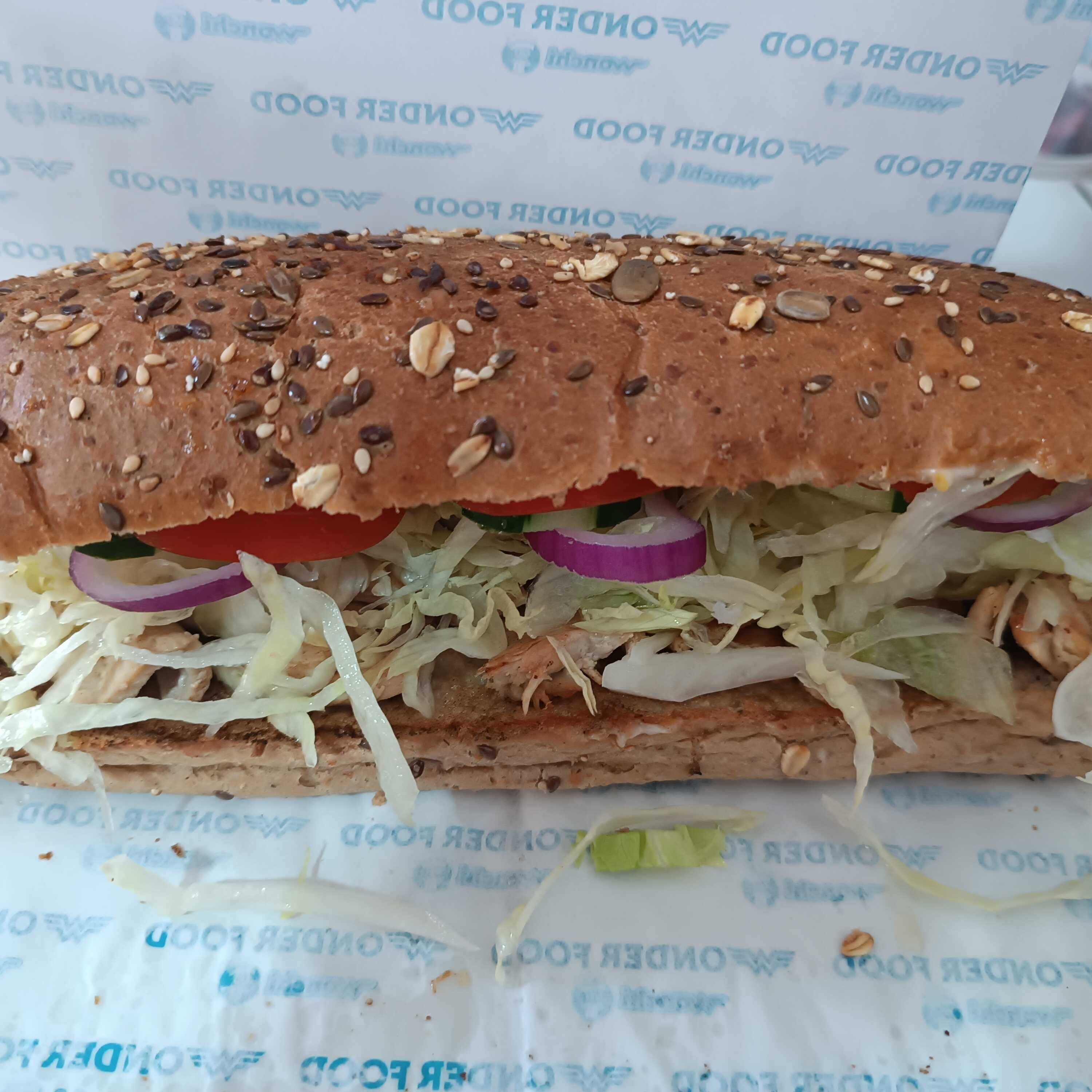 Baguette de pollo