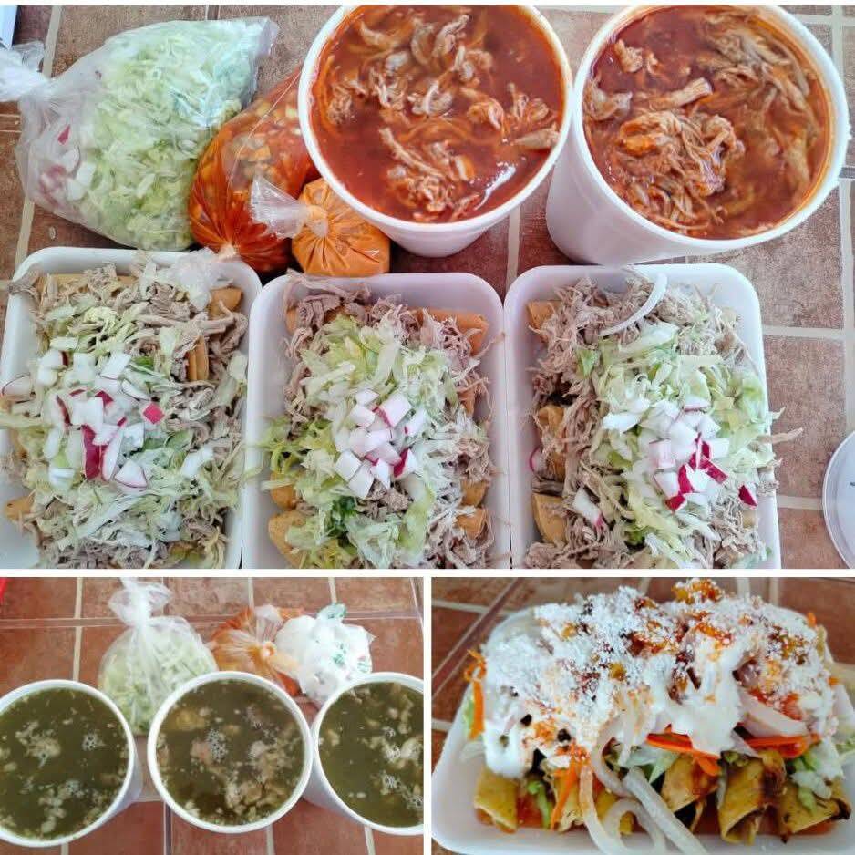 Litro de Pozole Rojo o Verde