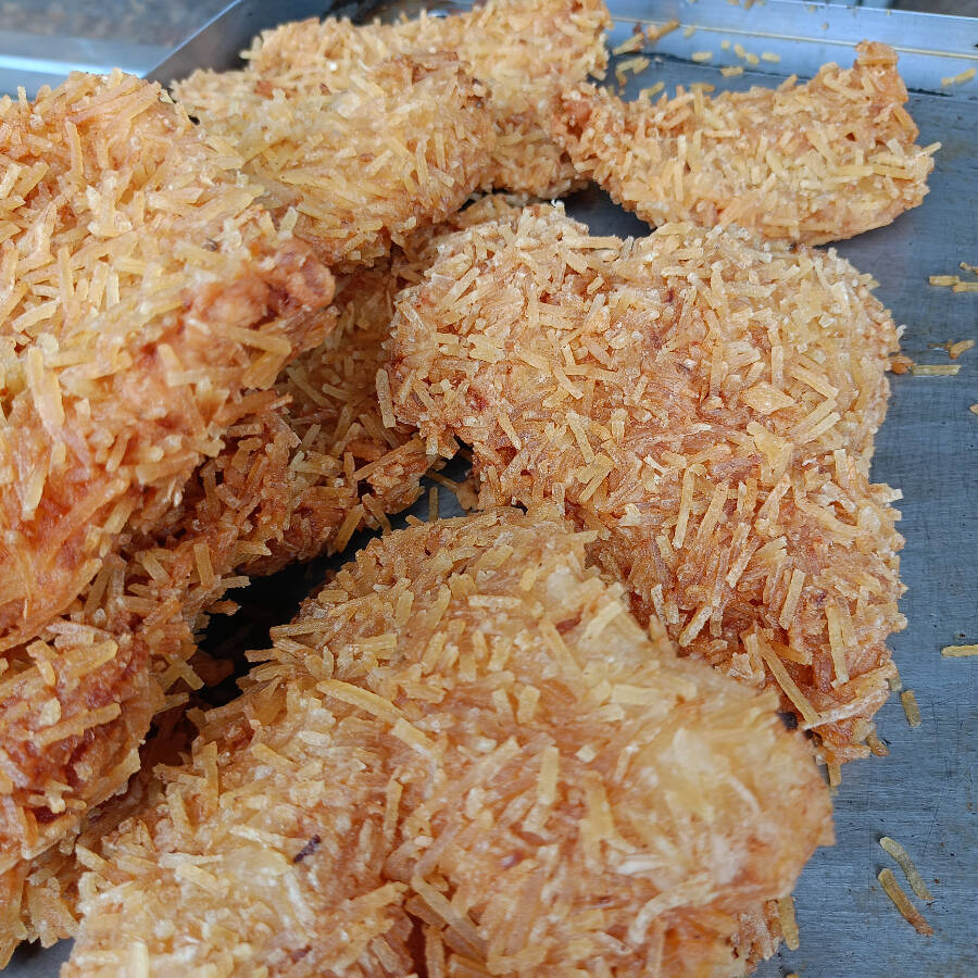 Acompanhamento arroz, feijão, Macarrão, salada e farofa
