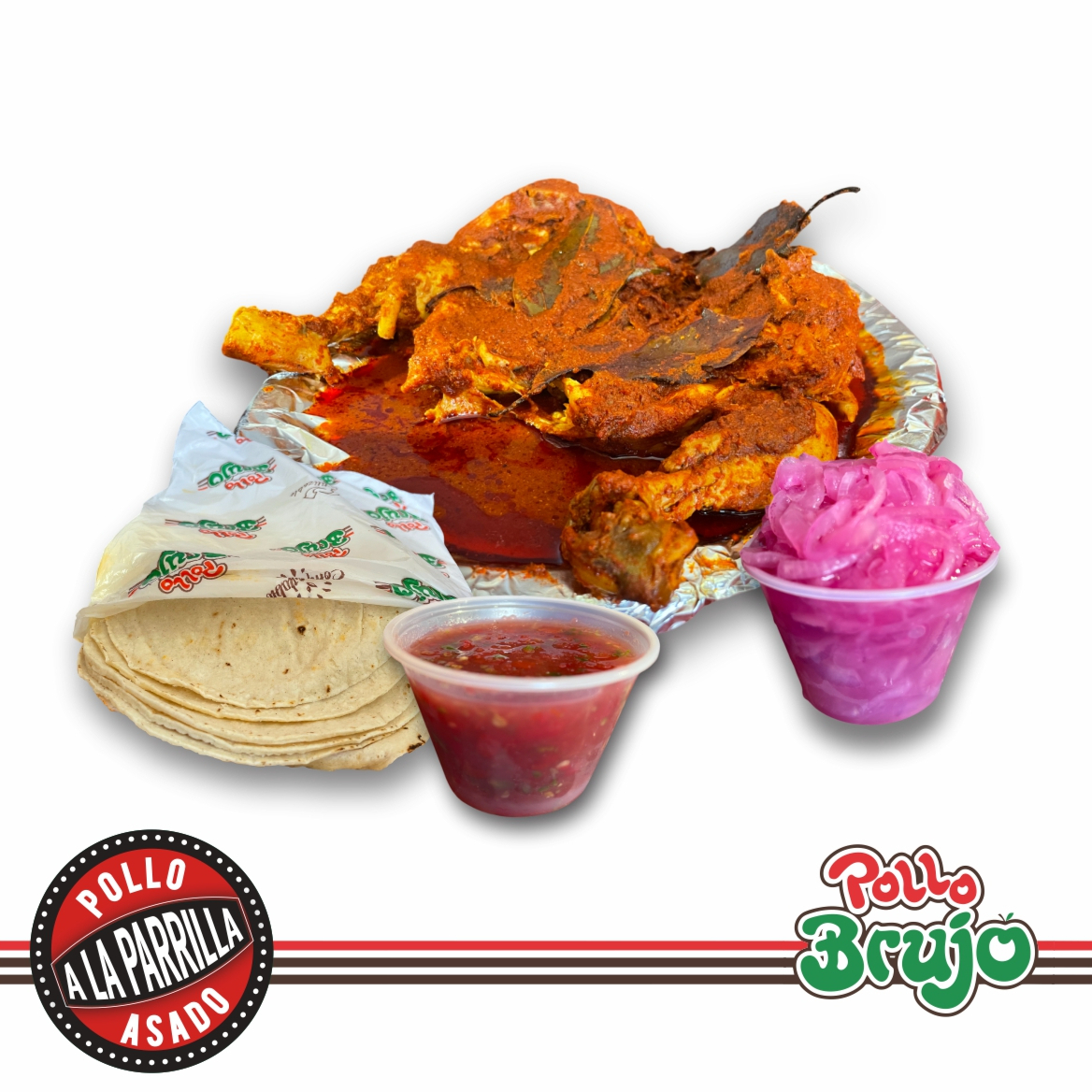 Un Pollo en Barbacoa (Enchilado)