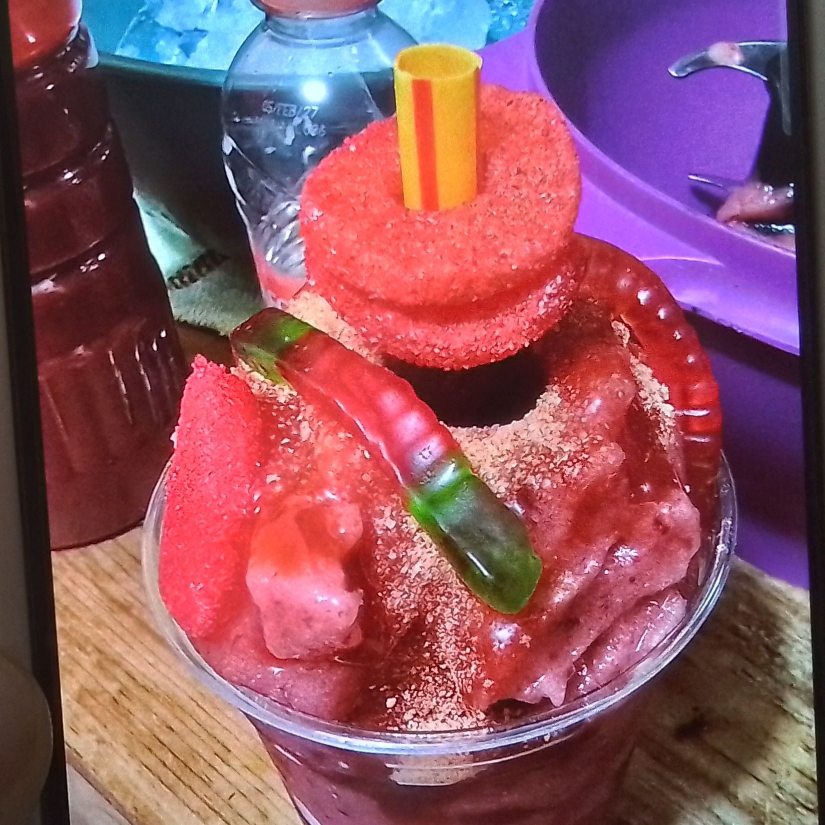 Chamofrut de Fresa con Arándanos