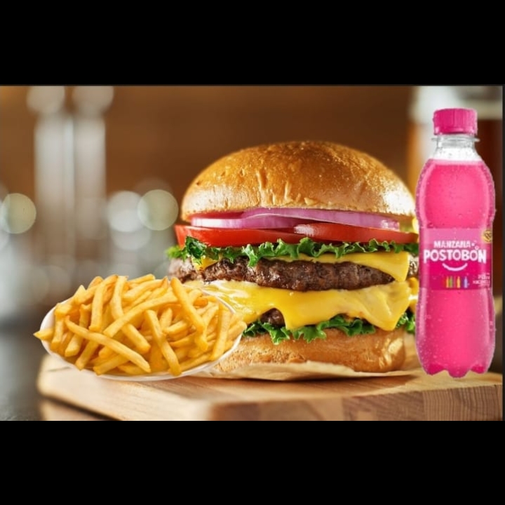 Hamburguesa Sencilla Combo