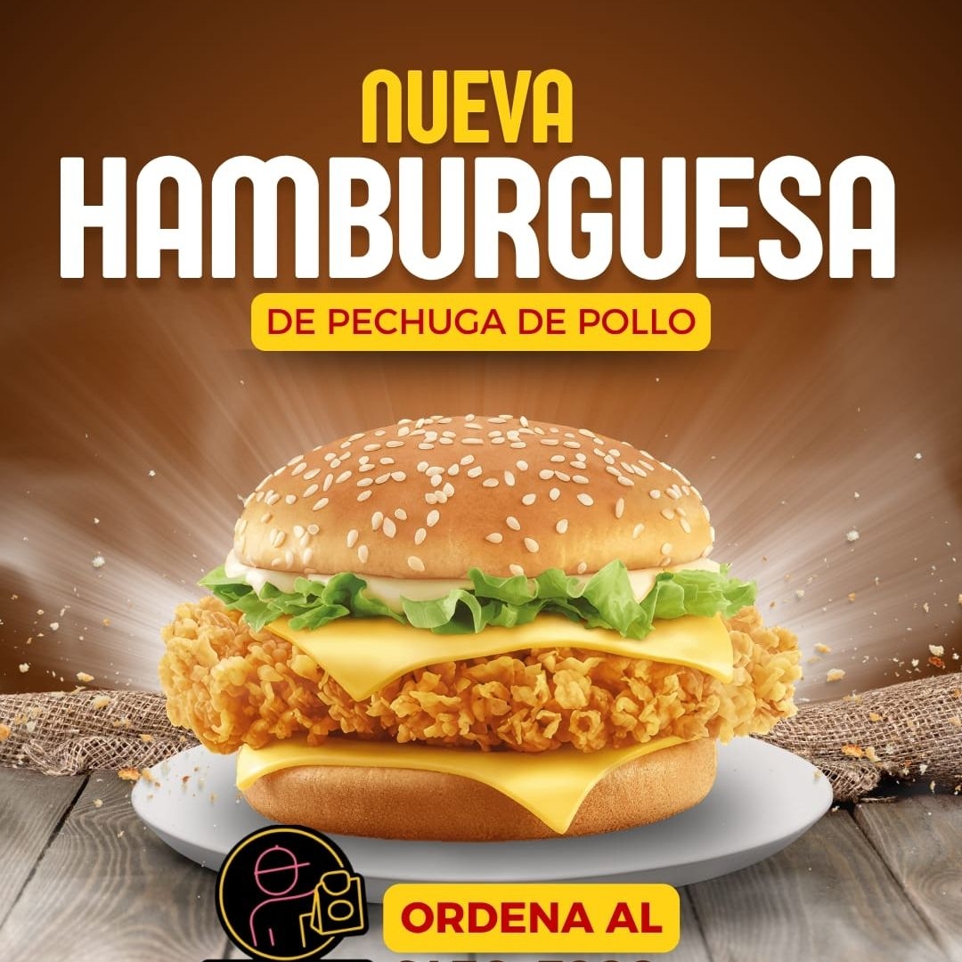 Hamburguesa de Pollo