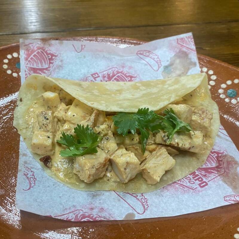 Taco de Pollo al Chipotle
