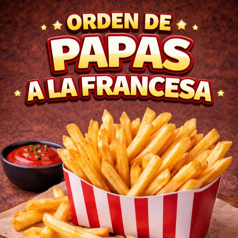 Orden de papas a la francesa