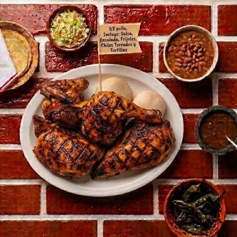 1/2 Pollo Zarandeado