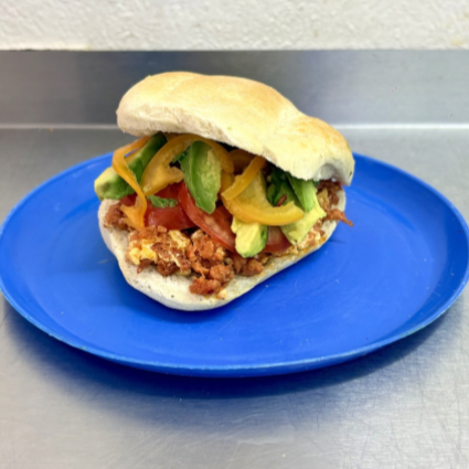 Torta de Chorizo con Huevo