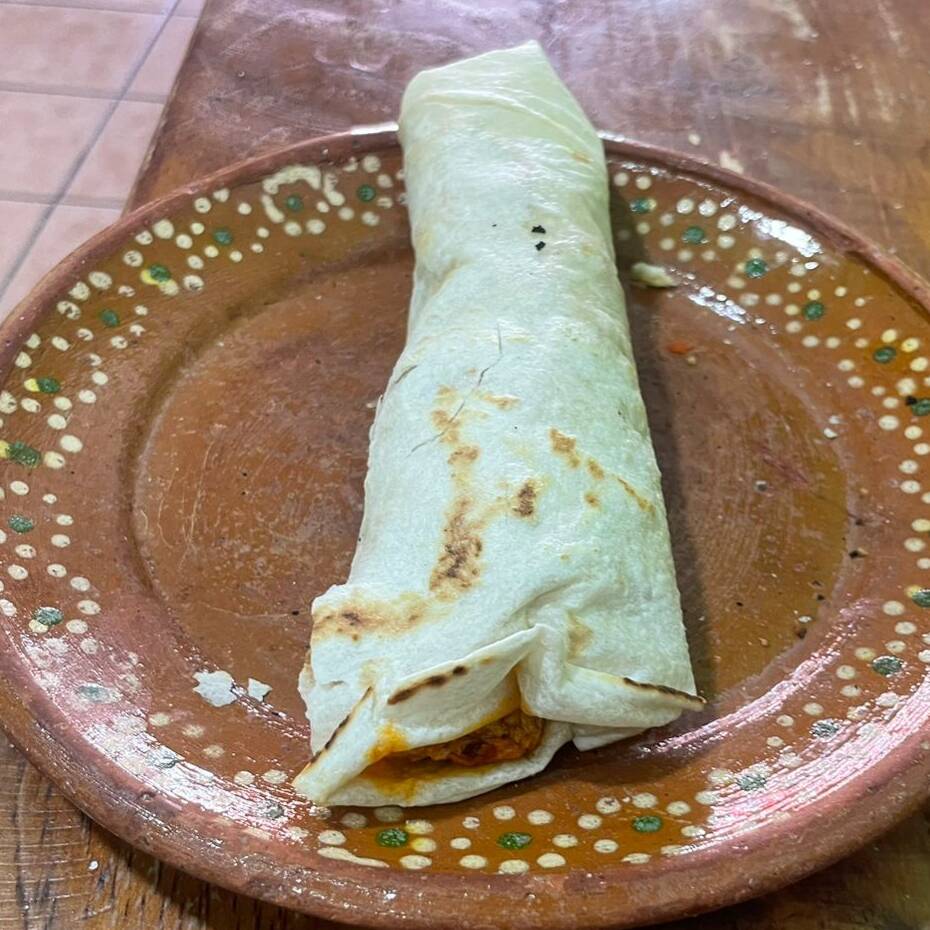 Burrito Queso con Chile
