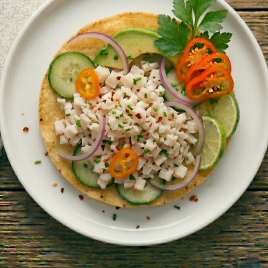 Tostada de Surimi
