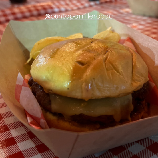 Hamburguesa Punto Parrillero