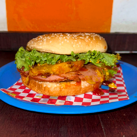 Hamburguesa Hawaiana