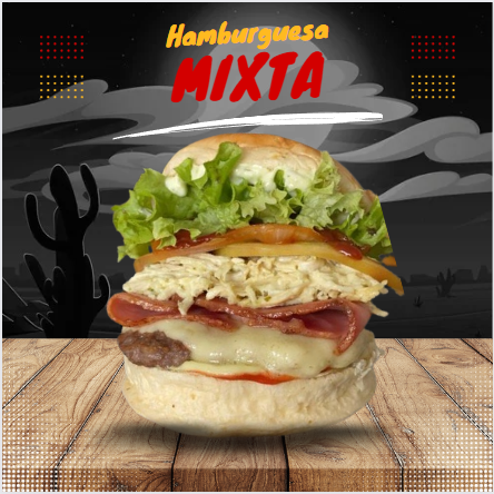Hamburguesa Mixta