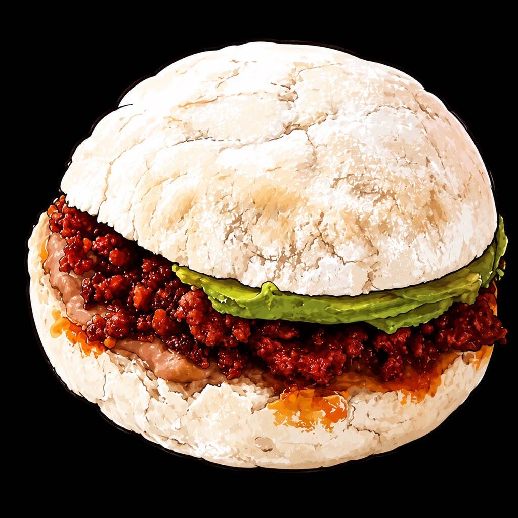 Pambazo de Chorizo