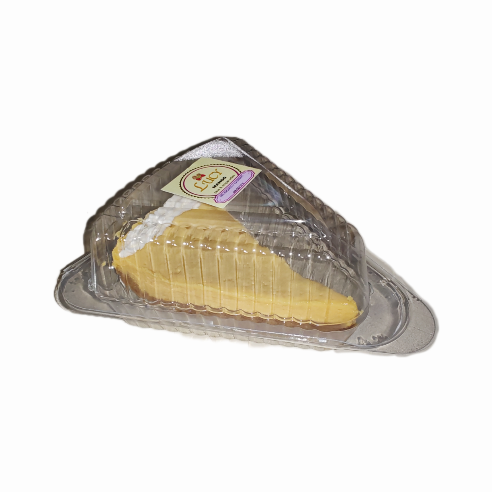 Rebanada de pay de mango